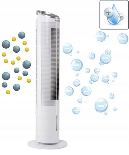 WENTYLATOR KLIMATOR KLIMATYZER 60W JONIZACJA KOLUMNOWY SMARTFON TUYA WI-FI na Arena.pl