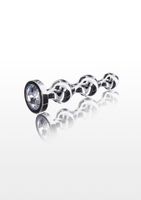 diamond star beads medium silver