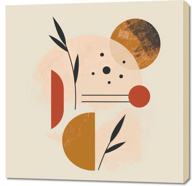 Obraz 90x90cm Przyrost do Tła zdjęcie 1