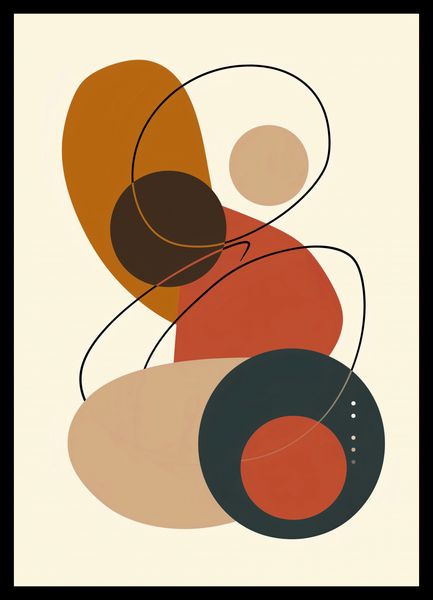 Plakat 29,7x42cm Geometria Harmonii zdjęcie 2