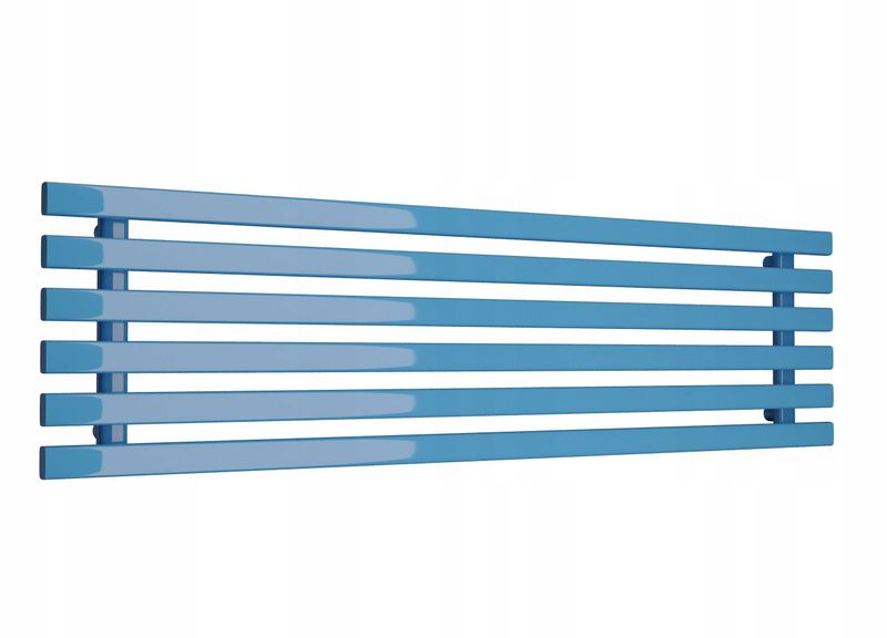 Grzejnik poziomy HORYZONT6 45x120 niebieski zdjęcie 4