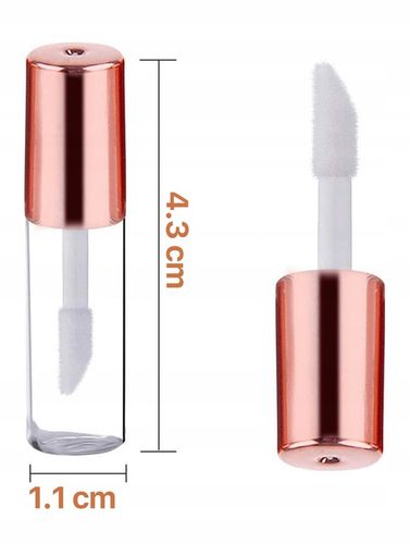 POJEMNIK NA BŁYSZCZYK OLEJEK JEDNORAZOWY BUTELECZKA Z APLIKATOREM 1.2 ml na Arena.pl