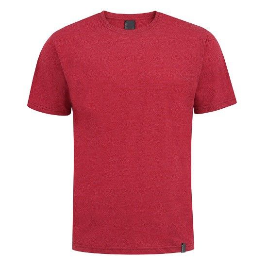 Koszulka męska melanż bordowy Aleksander Rozmiar - XL zdjęcie 1