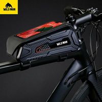 wildman etui/uchwyt rowerowy m90sakwa na ramę czarna/black