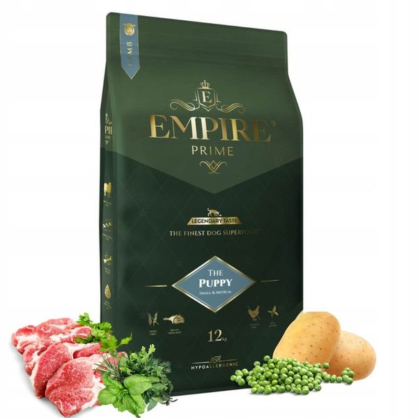 Sucha Karma EMPIRE PRIME Puppy 2kg Pomeranian Bez Kurczaka zdjęcie 8