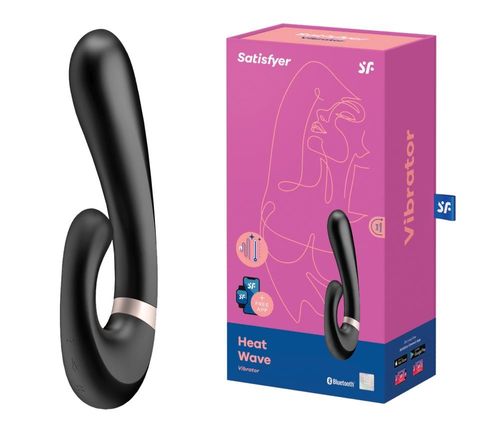 wibrator-heat wave connect app (black) na Arena.pl