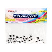 RUCHOME OCZKA SAMOPRZYLEPNE 6,8,10MM RO14 BREWIS
