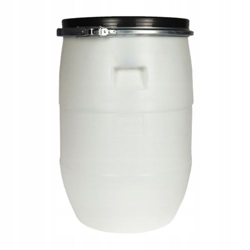 BECZKA PLASTIKOWA DO KISZENIA NA WODĘ ATEST 60L OBEJMA + SZCZYPCE na Arena.pl