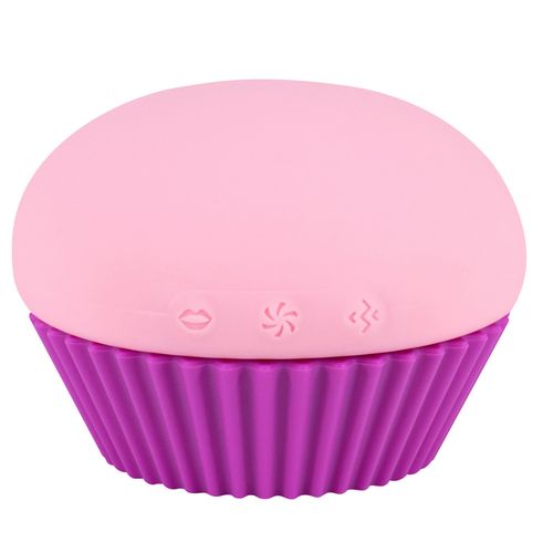 masażer intymny dla kobiet z wibracjami i ssaniem. magic cupcake na Arena.pl