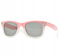 Okulary Dziecięce POLARYZACYJNE przeciwsłoneczne różowe dla dziewczynki