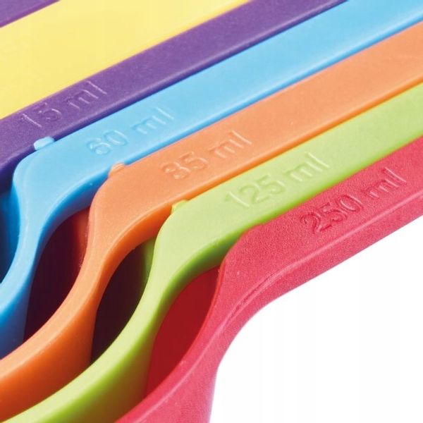 6 ŁYŻEK POMIAROWYCH MATROSCHKA PLASTIK WESTMARK zdjęcie 2