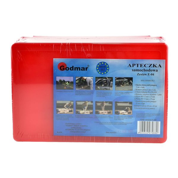Apteczka samochodowa - standard E-04 zdjęcie 2
