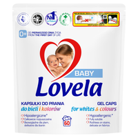 LOVELA Kapsułki Hipoalergiczne Do Prania Rzeczy Białych i Kolorowych 60szt