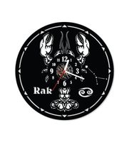 Zegar ścienny z płyty winylowej Rak 7.5