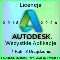 Autodesk Wszystkie Aplikacje 2026 |1 Rok| 96 Aplikacji | PC/MAC | AutoCad