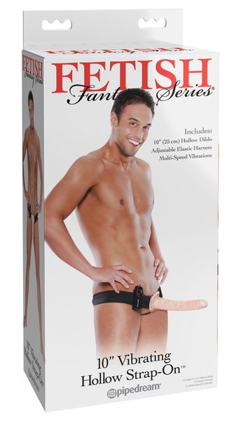 Nakładka na penis, Strap-on Vibrating Hollow zdjęcie 1