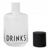 Karafka Drinks 500 ml, szklana Design Letters