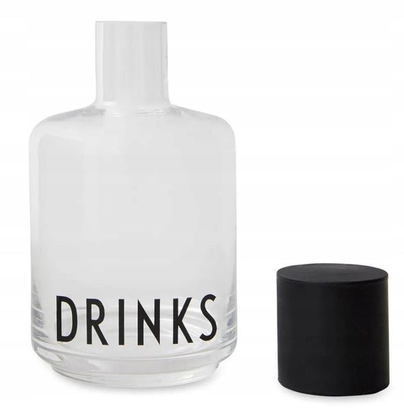 Karafka Drinks 500 ml, szklana Design Letters zdjęcie 1