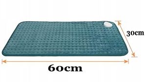 DUŻA PODUSZKA ELEKTRYCZNA PODGRZEWANA TERMOFOR MATA ROZGRZEWAJĄCA XL 60x30 na Arena.pl