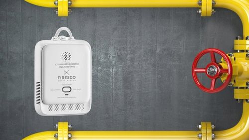 CZUJNIK GAZU ZIEMNEGO LNG METAN Firesco JT-ZL2010W Z MODUŁEM WiFi Tuya na Arena.pl