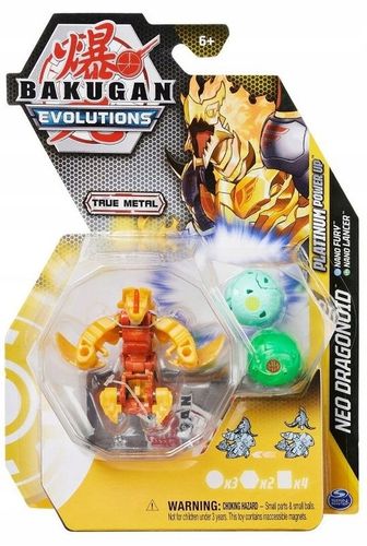 BAKUGAN Evolution PLATINUM Metal 3sz NEO DRAGONOID na Arena.pl