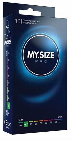 Prezerwatywy dopasowane MY.SIZE PRO 47 mm 10 szt zdjęcie 1
