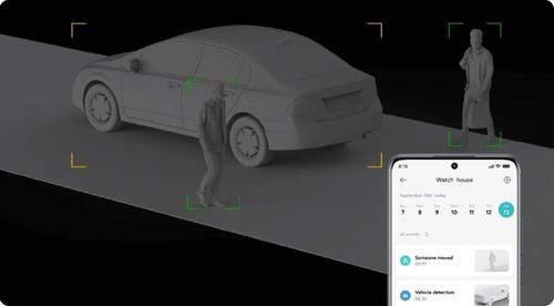 Zestaw 2x Kamera Zewnętrzna Xiaomi CW7000 2.5K 360 do Monitoring Domu Firmy na Arena.pl