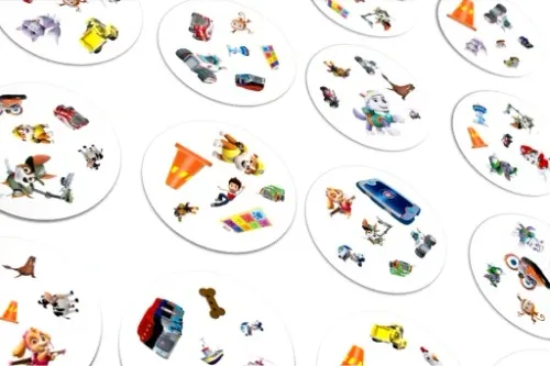 DOBBLE PSI PATROL gra planszowa karty doble paw PL na Arena.pl