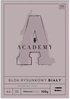 BLOK RYSUNKOWY A4/20 100G ACADEMY INTERDRUK