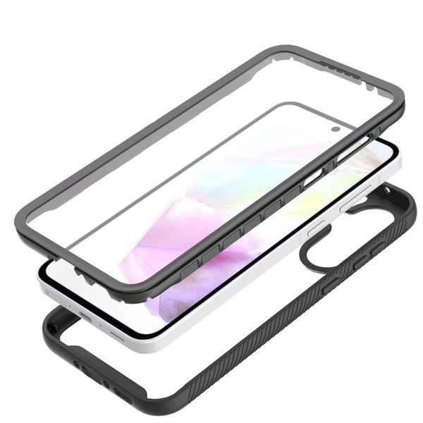 tech-protect defense galaxy a36 / a56 5g black zdjęcie 4