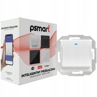 Przełącznik Włącznik 1 Obwód WiFi TUYA Przycisk PSMART RM Biały