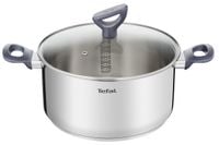 Garnek ze szklaną pokrywką TEFAL Daily Cook stal indukcja 20cm 3L G7124445
