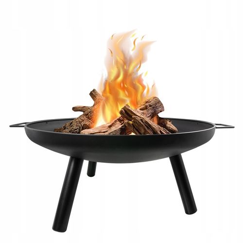 Grill Palenisko Czarne Ogrodowe Misa 58cm Stalowe Solidne Duże Do Ogniska na Arena.pl