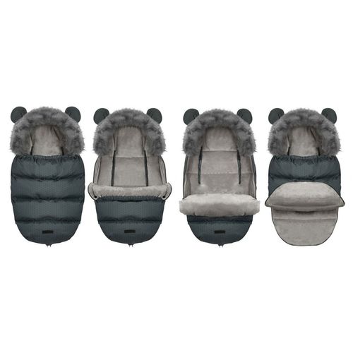 Śpiworek do wózka, sanek Elmi Ricokids - grafitowy na Arena.pl