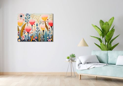 Obraz 90x70cm Ogród Marzeń na Arena.pl