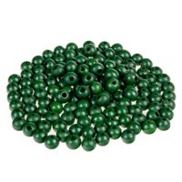 Drewniane koraliki KULA 8mm 120szt. zielony khaki