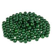 Drewniane koraliki KULA 8mm 120szt. zielony khaki