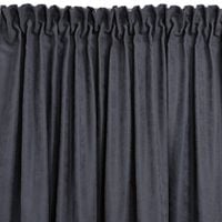 Zasłona MILANA szenilowa na taśmie smok 220x270 grafitowa wzór 6 Homede