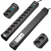 LISTWA ZASILAJĄCA PRZEDŁUŻACZ Z WYŁĄCZNIKIEM 10G 3M BRENNENSTUHL