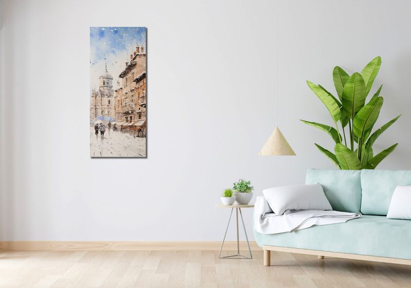 Obraz 40x100cm Urok Starych Miast zdjęcie 2