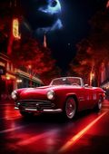 Plakat 29,7x42cm Motoryzacyjny Wrzask