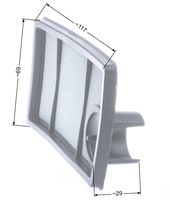FILTR POWIETRZA STIHL TS400 8R02-09