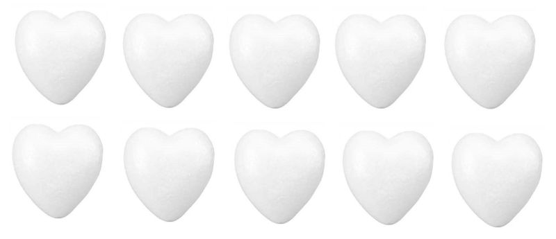 SERCE STYROPIANOWE 12CM SERCA STYROPIANOWE zdjęcie 2