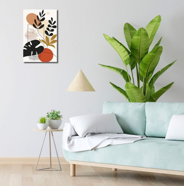 Obraz 30x50cm Zawisły Liść zdjęcie 2