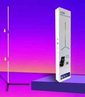 LAMPA STOJĄCA PODŁOGOWA NAROŻNIKOWA RGB LED NOCNA DO SYPIALNI APLIKACJA 1,5