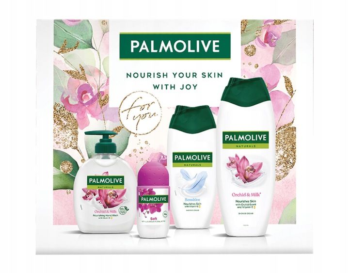 Palmolive Orchidea zestaw świąteczny (kosmetyczka+4 produkty pielęgnacyjne) zdjęcie 3