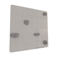 ścianka wspinaczkowa kwadrat 1 szary - chwyty szare