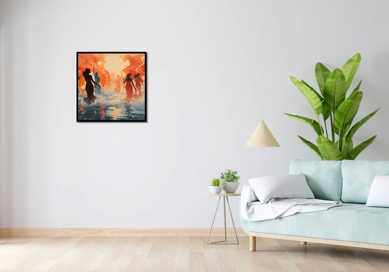 Plakat 60x60cm Taneczny Żar zdjęcie 4