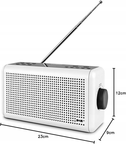 Radio sieciowo-bateryjne przenośne DAB+ FM Nordmende Transita 210 Bluetooth na Arena.pl