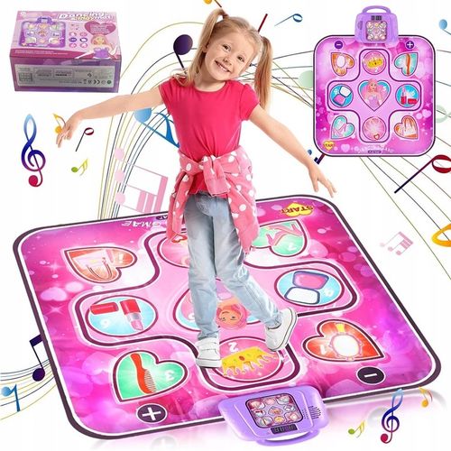 KSIĘŻNICZKA MATA INTERAKTYWY DO TAŃCA MUZYCZNEGO DLA DZIECI 6 TRYBÓW 90cm na Arena.pl